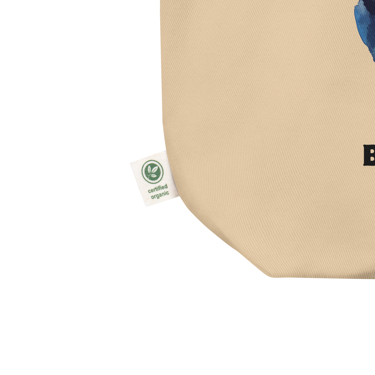 Product details of a Eco Tote Bag in oyster by Boozy Fox