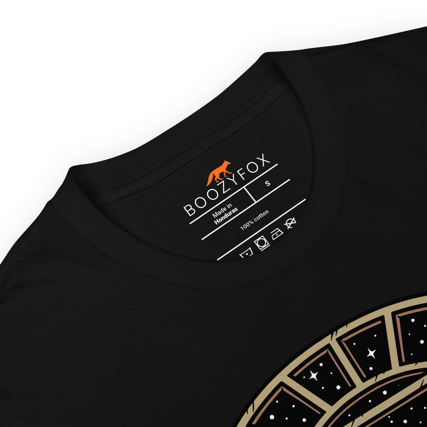 Product details of a Black Climb Into Dreamland T-Shirt - Boozy Fox