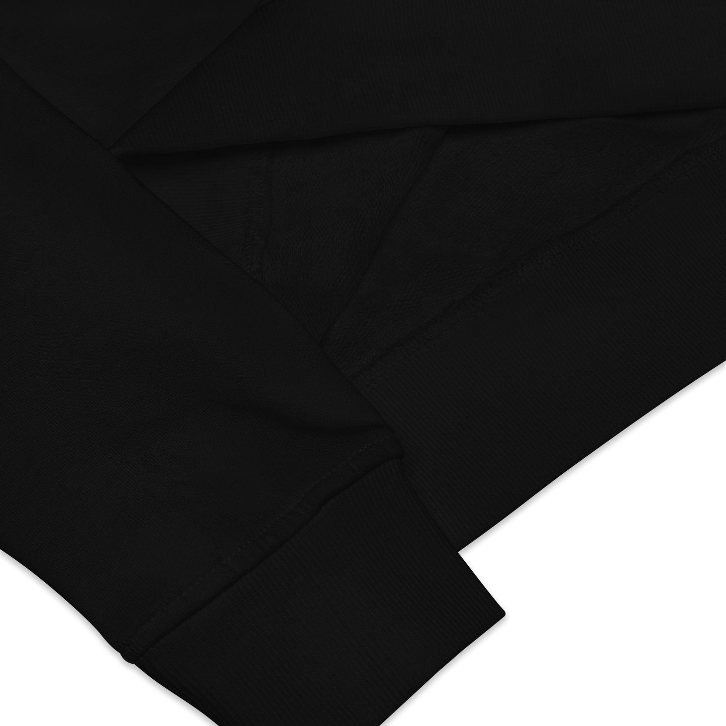 Product details of a Organic Cotton Sweatshirt in black by Boozy Fox