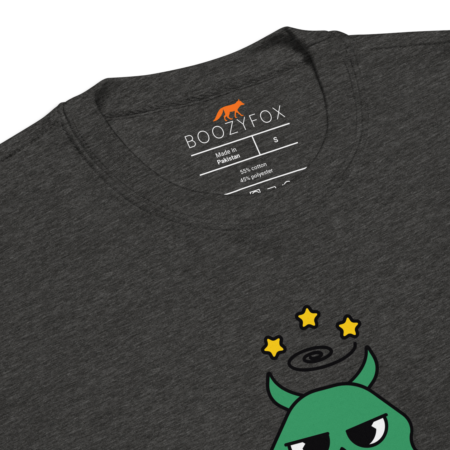 Product Details of a Charcoal Heather It's Owl Good Graphic Premium Sweatshirt - Boozy Fox