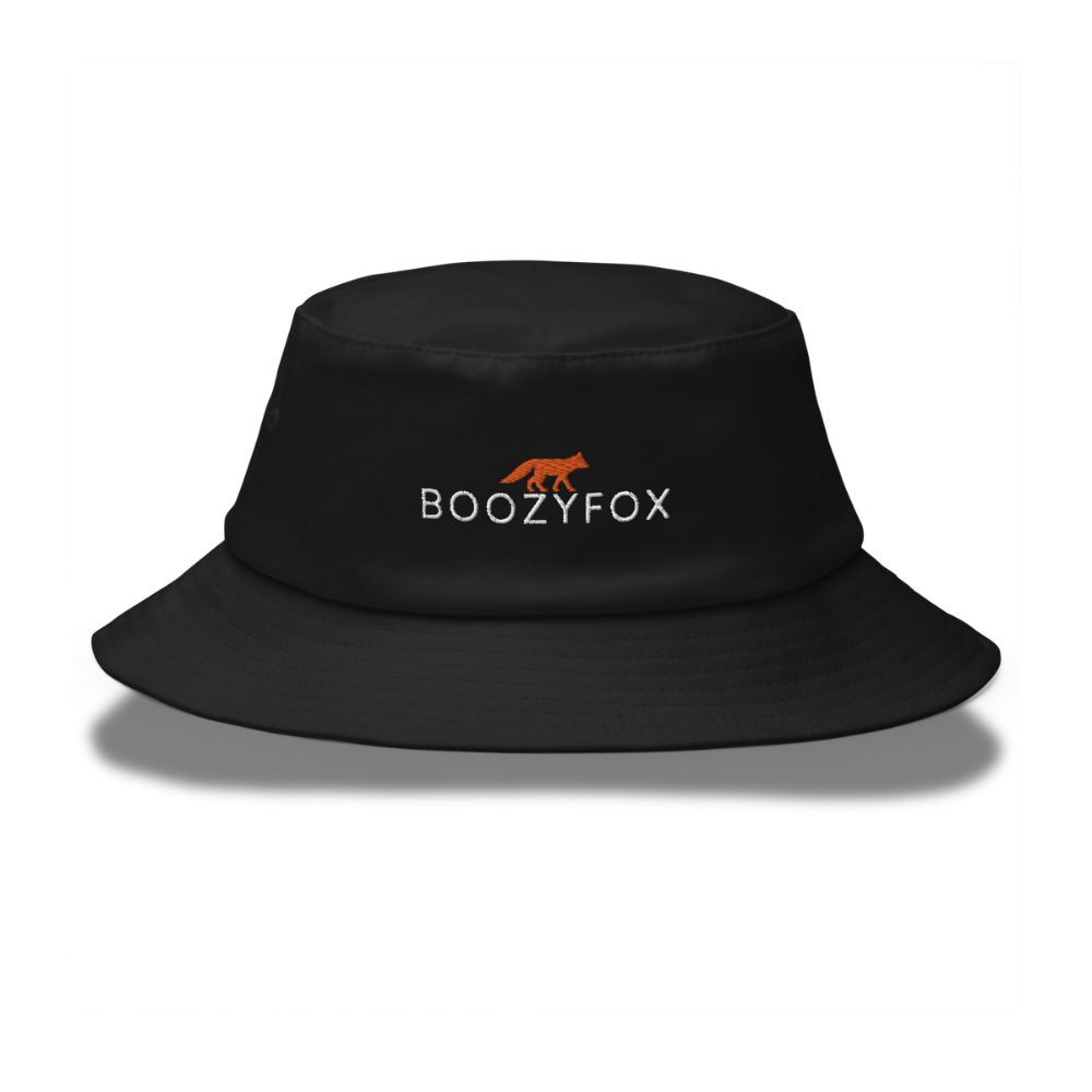 Embroidered bucket hats for summer style by Boozy Fox