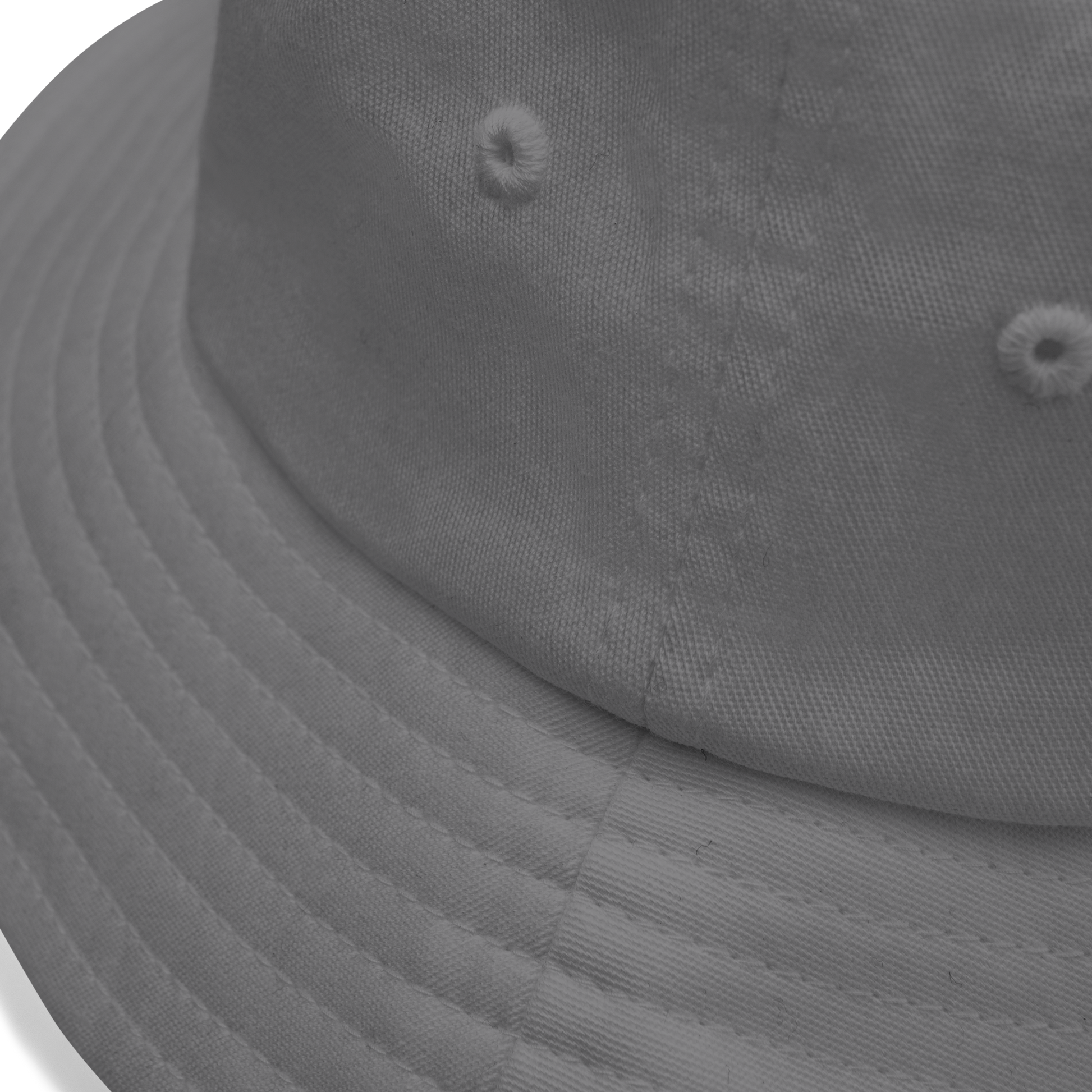 Product details of a Cool Grey Bucket Hat featuring a striking embroidered Boozy Fox logo on front. Shop Cool Sun Protection Bucket Hats And Wide Brim Hats Online - Boozy Fox