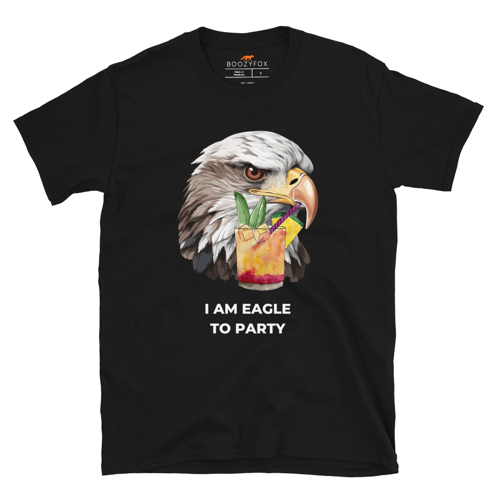 Eagle T-Shirt Online - Black - Boozy Fox