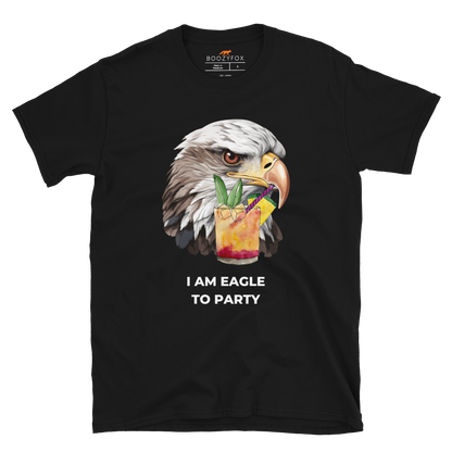 Eagle T-Shirt Online - Black - Boozy Fox