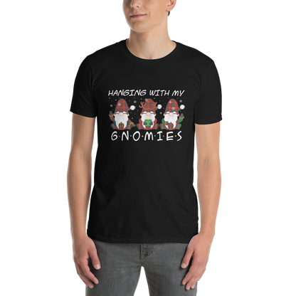 Man wearing a Hanging With My Gnomies T-Shirt - Boozy Fox