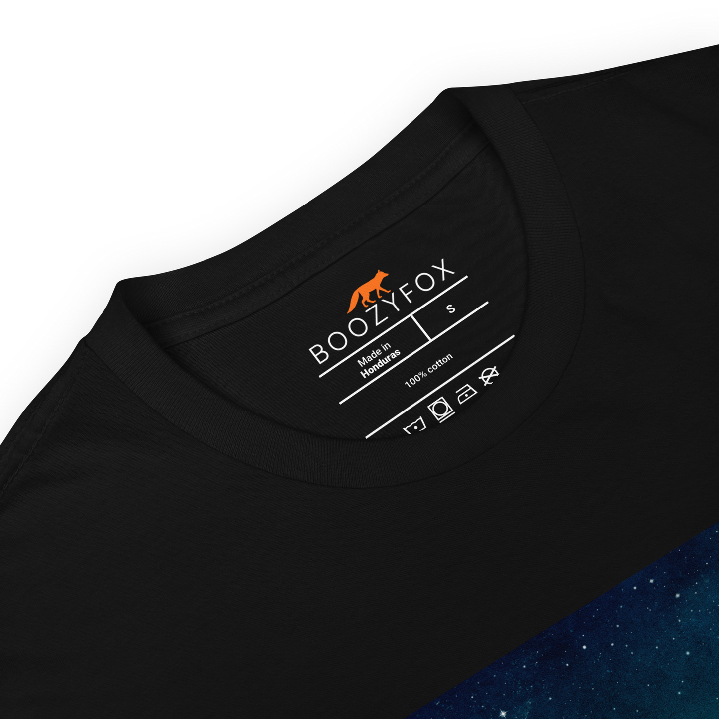 Product Details of a Black Whale Under The Moon T-Shirt - Boozy Fox