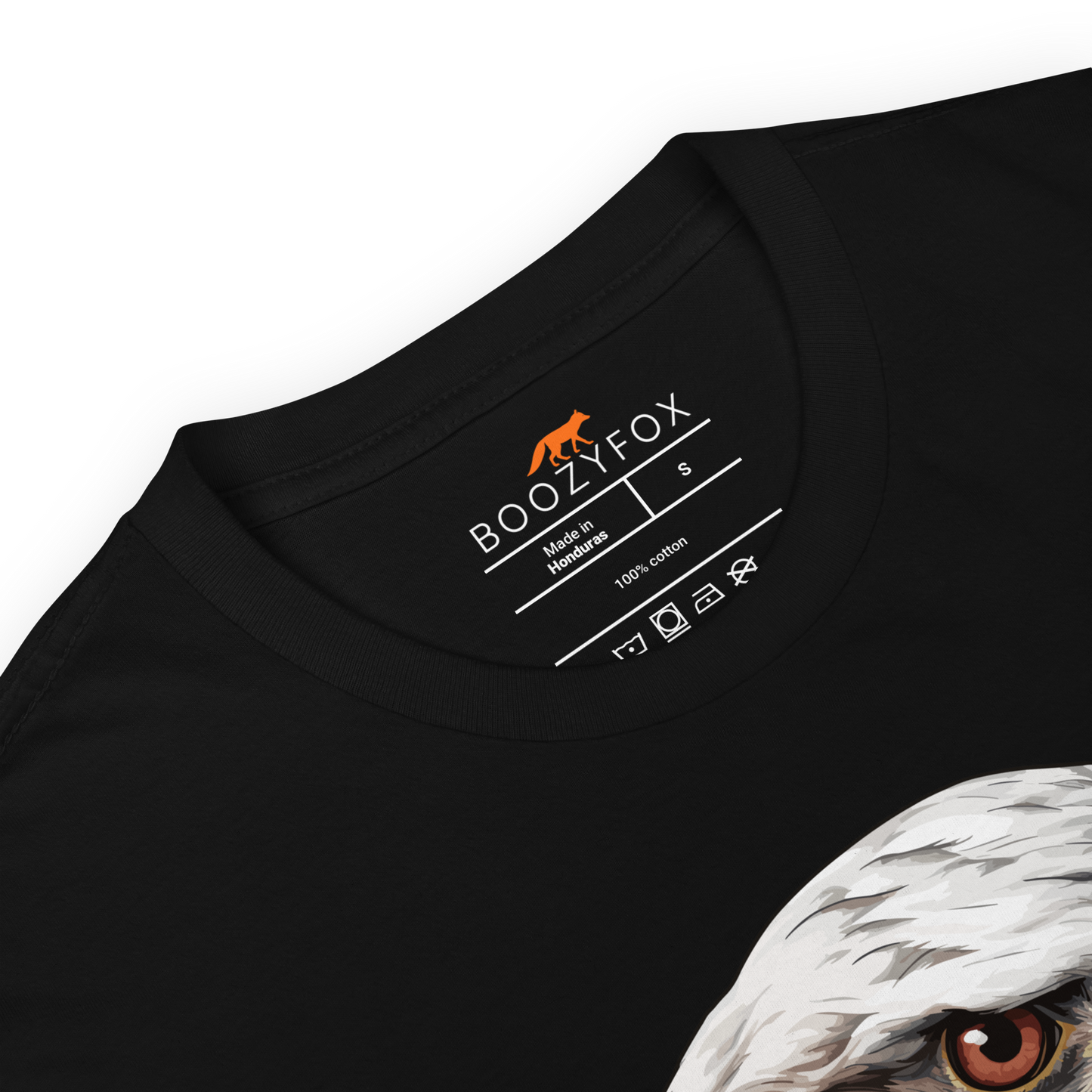 Product details of a Black Eagle T-Shirt - Boozy Fox