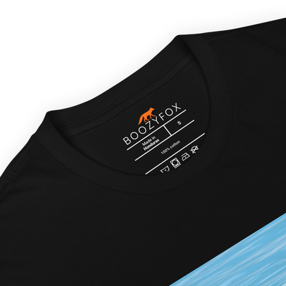 Product details of a black Just Anotter Day Otter T-Shirt - Boozy Fox