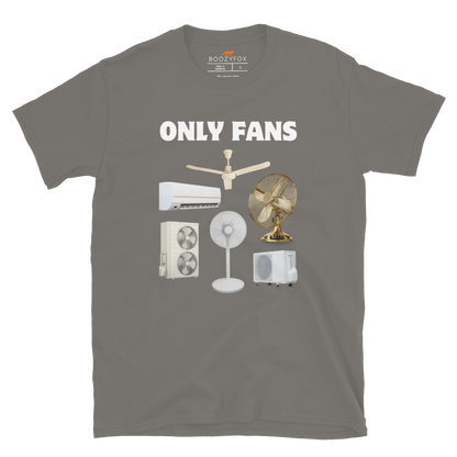 Only Fans T-Shirt Online - Charcoal - Boozy Fox