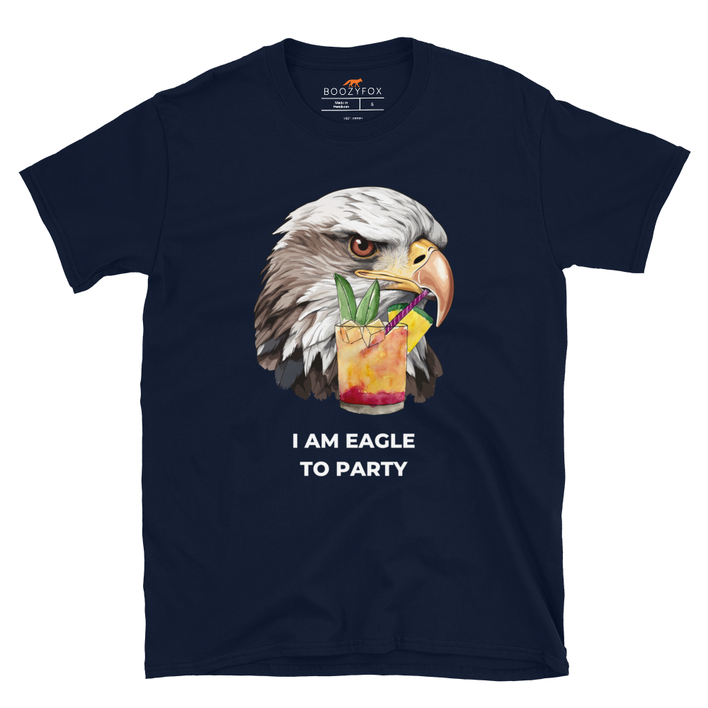 Eagle T-Shirt Online - Navy - Boozy Fox