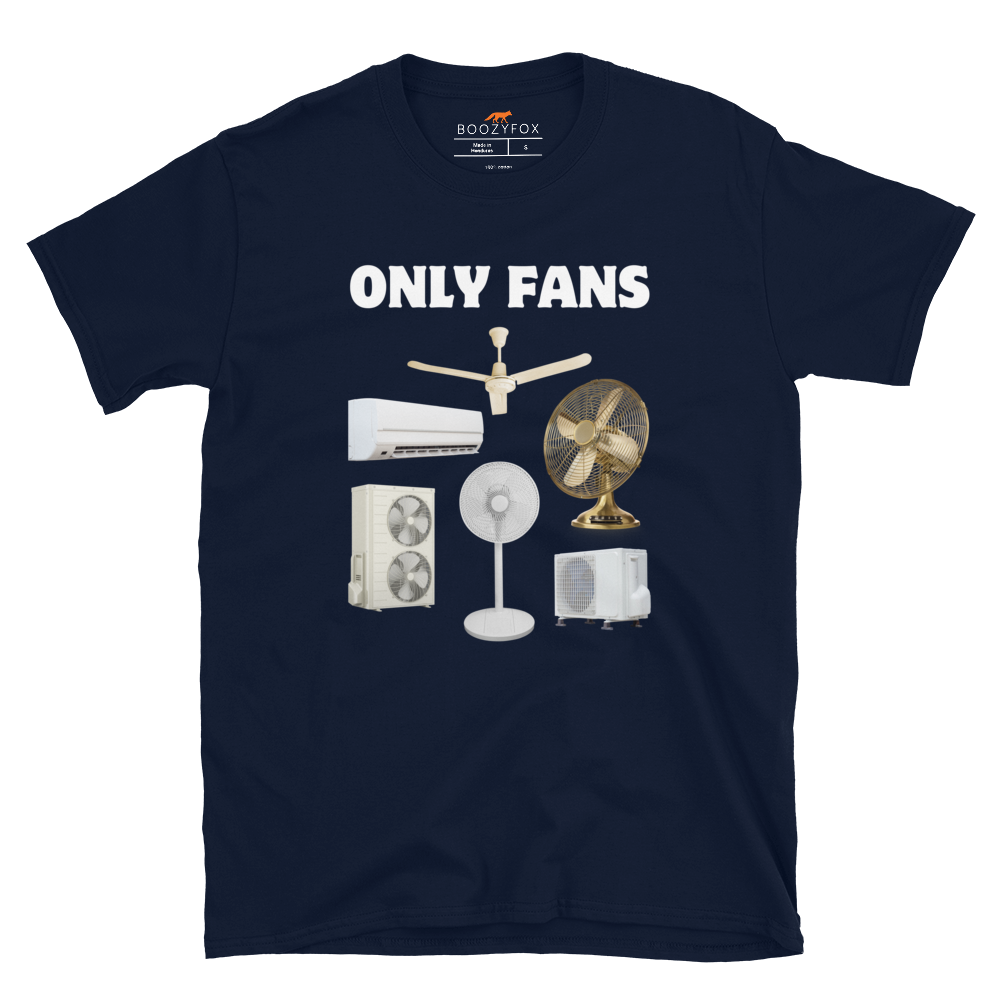 Only Fans T-Shirt | Funny Only Fans Graphic T-Shirt | Boozy Fox
