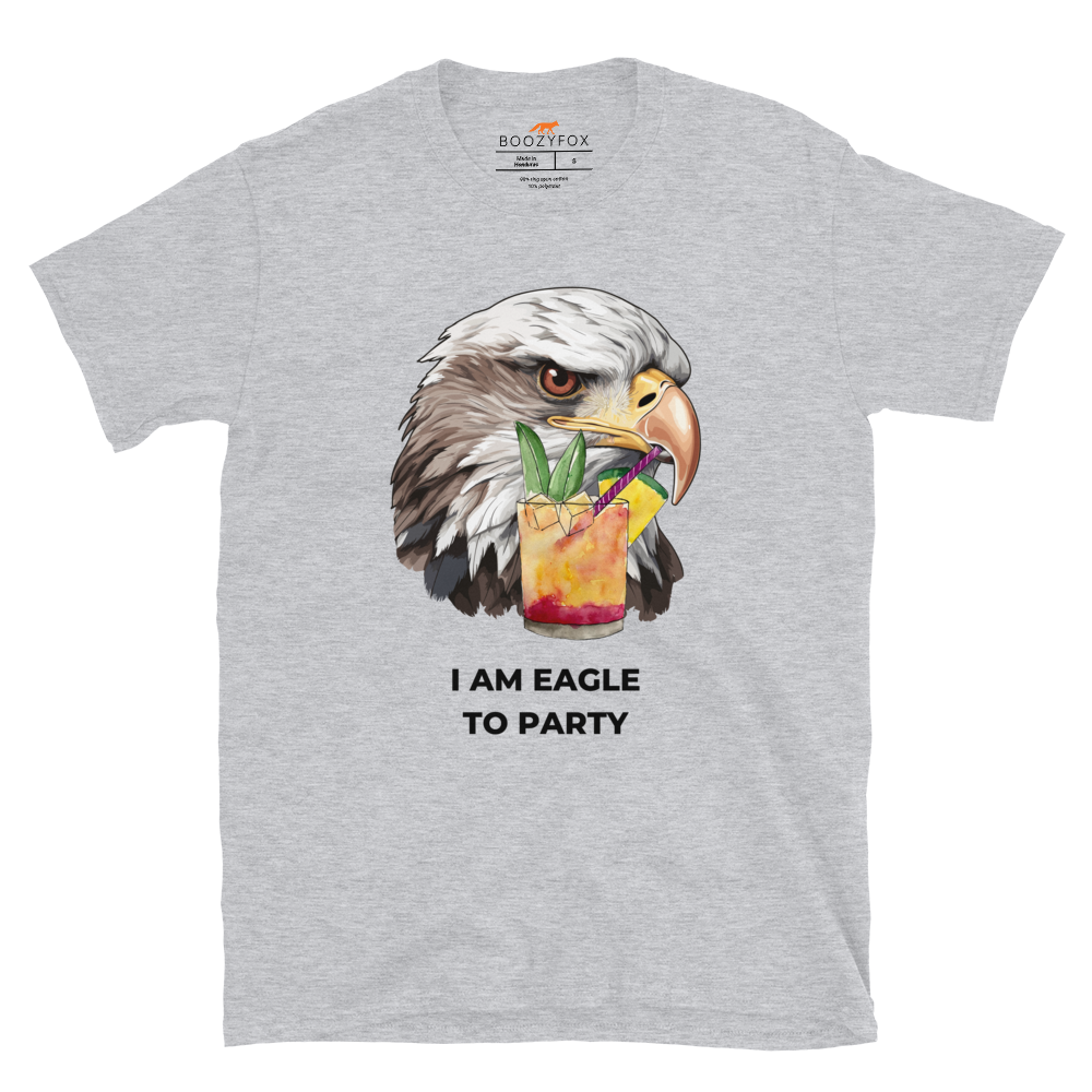 Eagle T-Shirt Online - Sport Grey - Boozy Fox