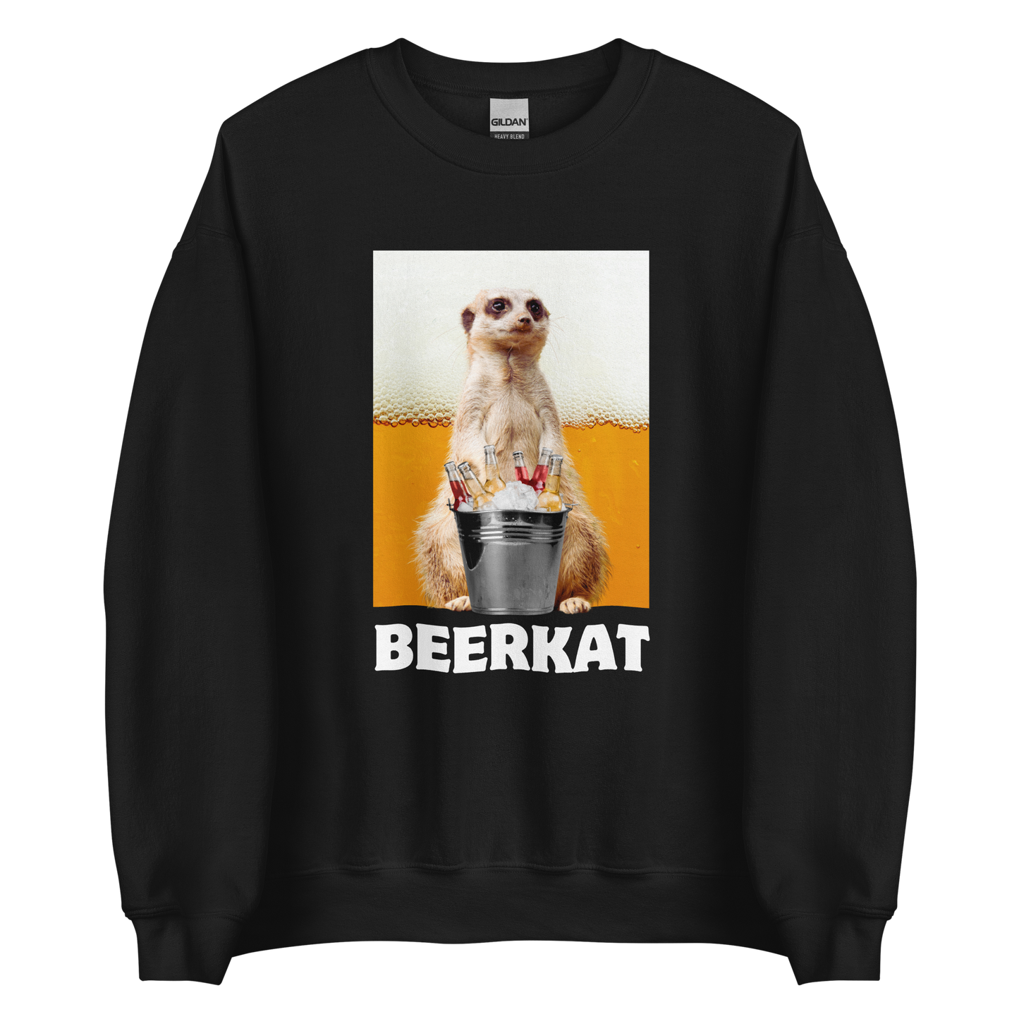 Meerkat Sweatshirt Online - Black - Boozy Fox