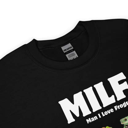 Product details of a Man I Love Frogs Sweatshirt - Boozy Fox