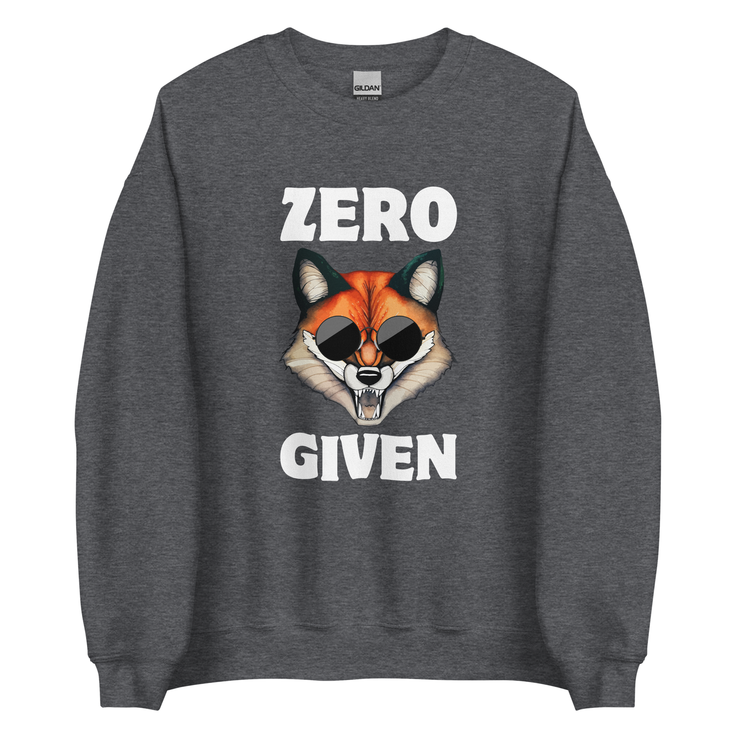 Zero Fox Given Sweatshirt Online - Dark Heather - Boozy Fox