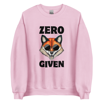 Zero Fox Given Sweatshirt Online - Light Pink - Boozy Fox