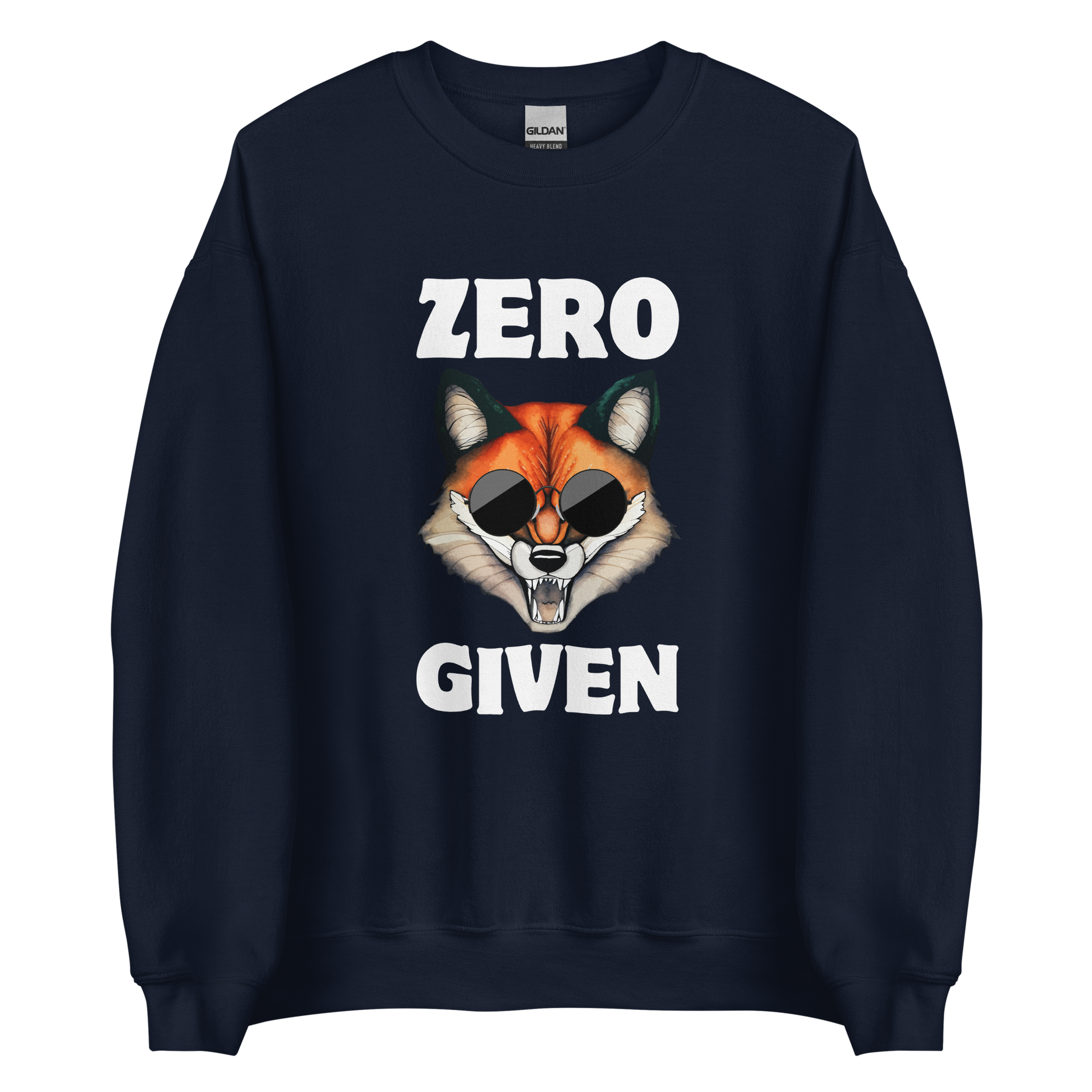 Zero Fox Given Sweatshirt Online - Navy - Boozy Fox