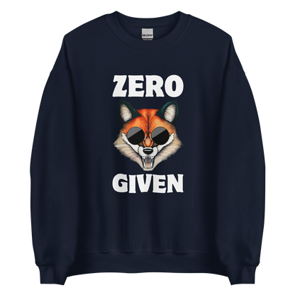 Zero Fox Given Sweatshirt Online - Navy - Boozy Fox