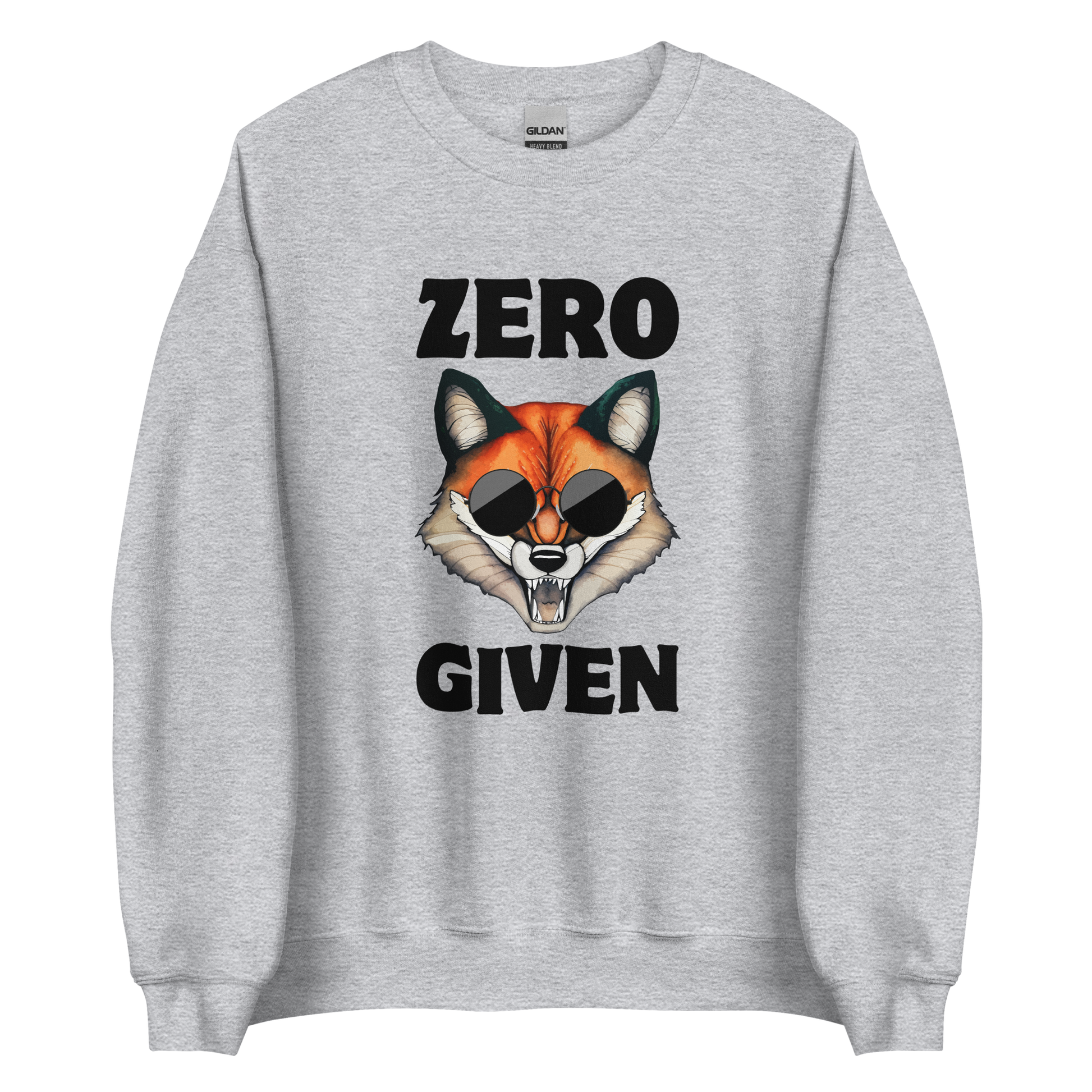 Zero Fox Given Sweatshirt Online - Sport Grey - Boozy Fox