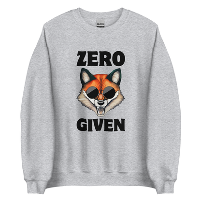 Zero Fox Given Sweatshirt Online - Sport Grey - Boozy Fox