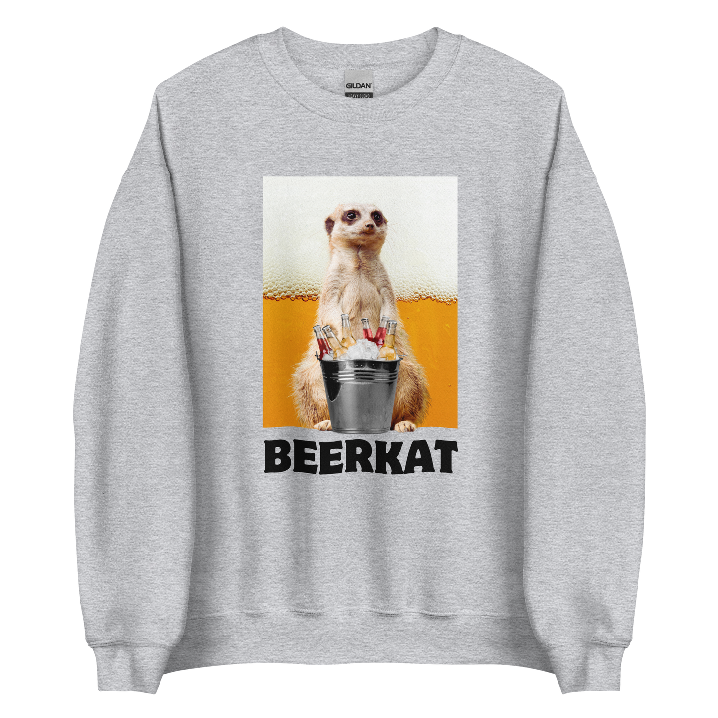 Meerkat Sweatshirt Online - Sport Grey - Boozy Fox