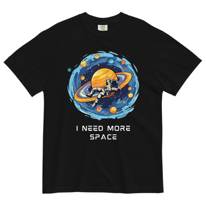 I Need More Space Heavyweight T-Shirt Online - Black - Boozy Fox