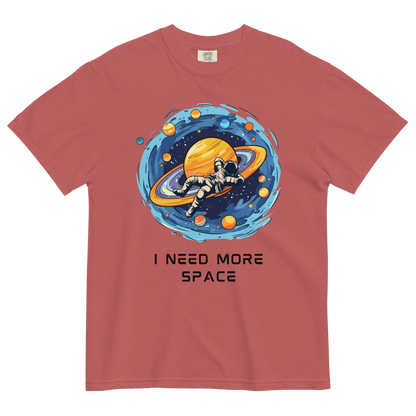 I Need More Space Heavyweight T-Shirt Online - Crimson - Boozy Fox