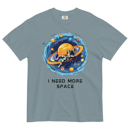 I Need More Space Heavyweight T-Shirt Online - Ice Blue - Boozy Fox