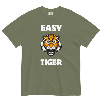 Easy Tiger Heavyweight T-Shirt Online - Moss - Boozy Fox