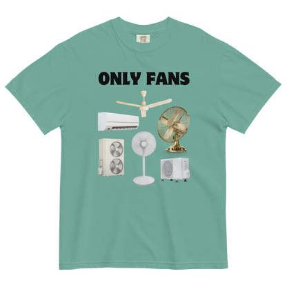 Only Fans Heavyweight T-Shirt Online - Seafoam - Boozy Fox