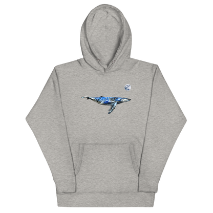 Whale Premium Hoodie Online - Carbon Grey - Boozy Fox