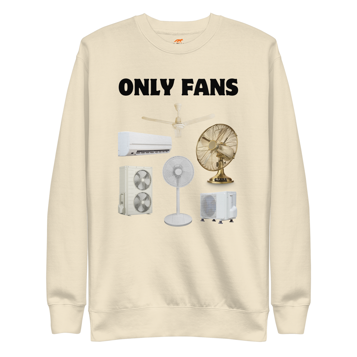 Only Fans Graphic Premium Sweatshirt Online - Bone - Boozy Fox