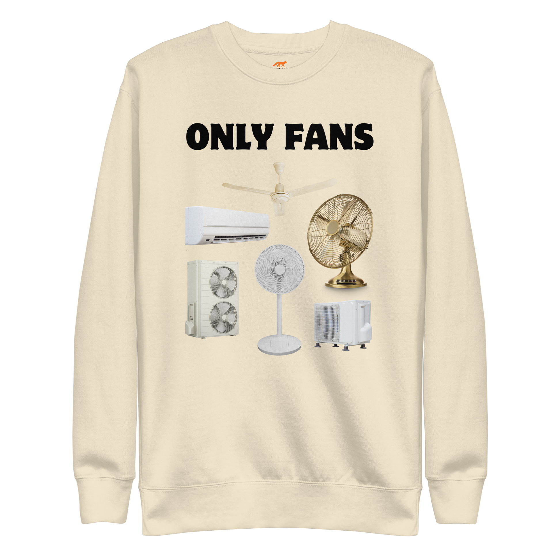 Only Fans Graphic Premium Sweatshirt Online - Bone - Boozy Fox