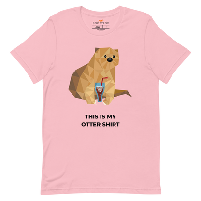 Otter Tee Online - Pink - Boozy Fox