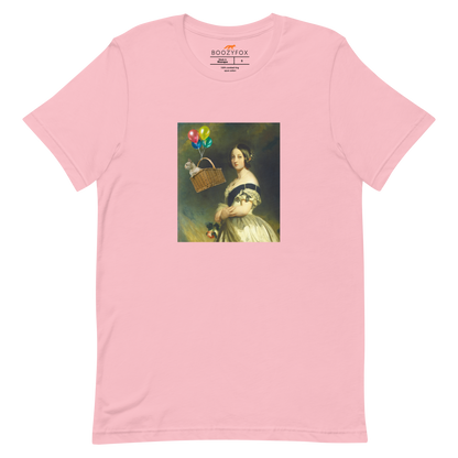 Young Queen Victoria Premium Tee Online - Pink - Boozy Fox