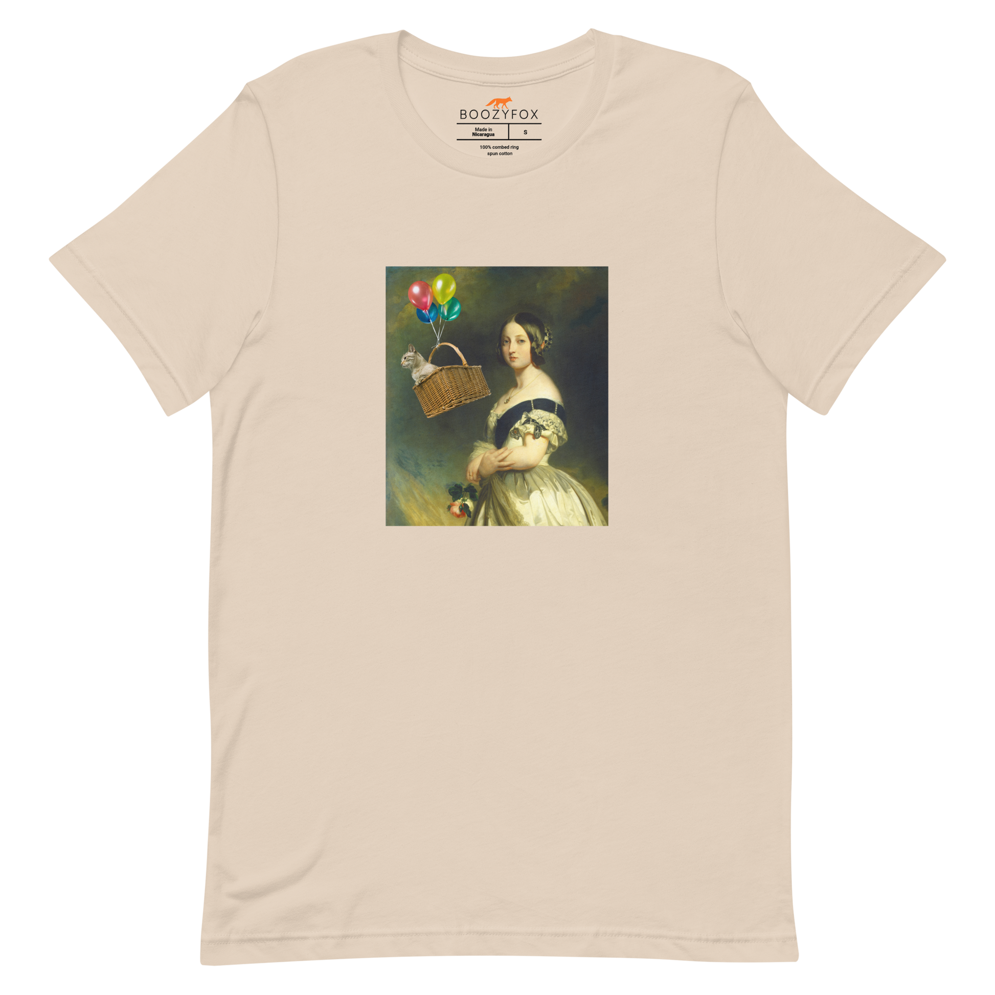 Young Queen Victoria Premium Tee Online - Soft Cream - Boozy Fox