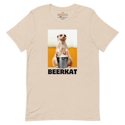 Meerkat Tee Online - Soft Cream - Boozy Fox