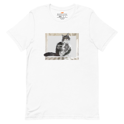 Royal Cat Tee Online - White - Boozy Fox