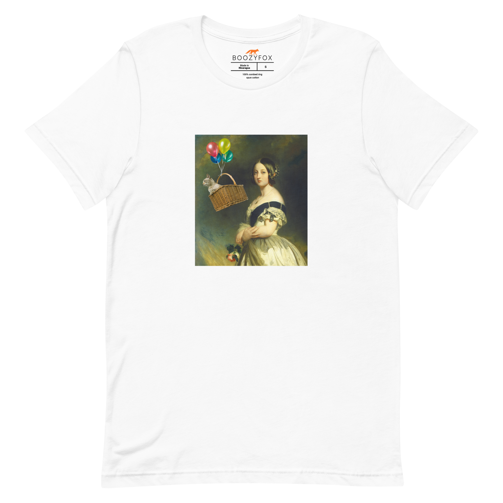 Young Queen Victoria Premium Tee Online - White - Boozy Fox