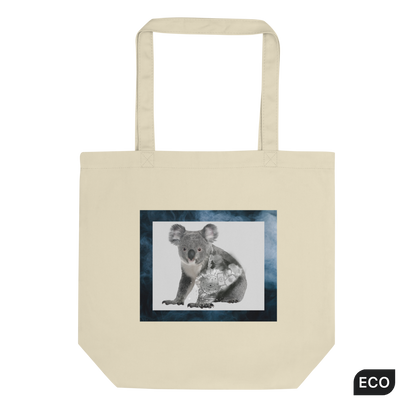 Oyster Mystical Koala Eco Tote Bag - Boozy Fox