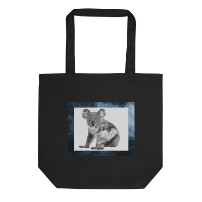 Black Mystical Koala Eco Tote Bag - Boozy Fox