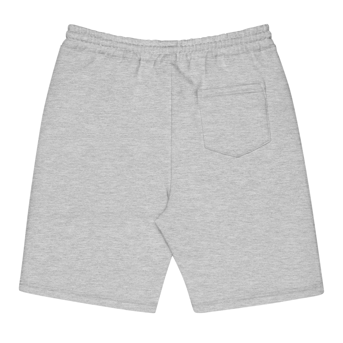 Product details of a grey Boozy Fox Men's Fleece Shorts - Boozy Fox