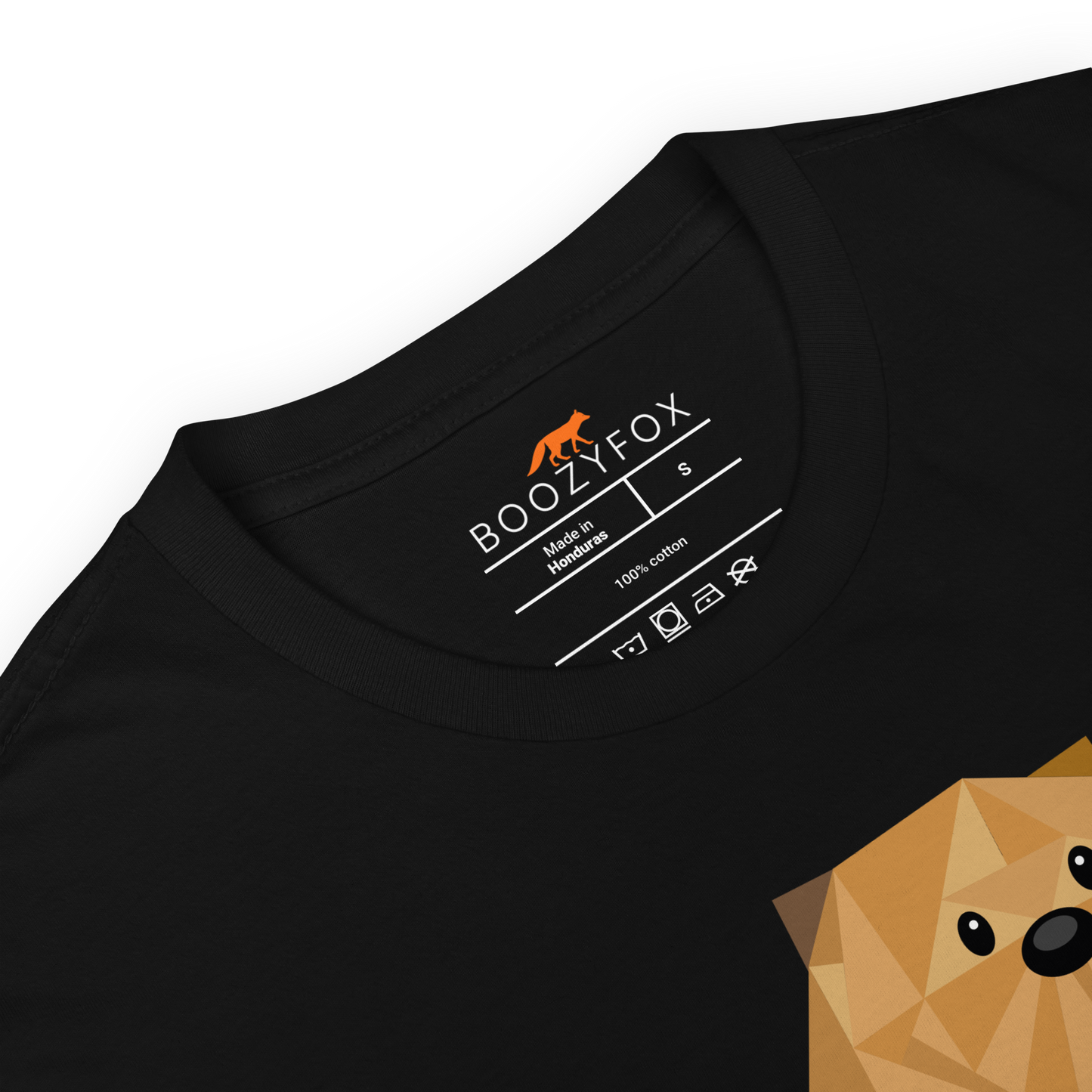 Product Details of a Black Otter T-Shirt - Boozy Fox