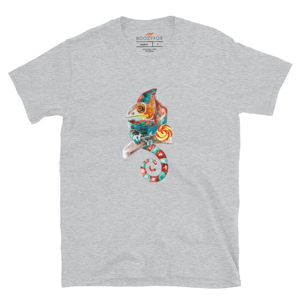 Chameleon T-Shirt Online - Sport Grey - Boozy Fox